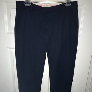 Jcrew 3/4 length business pants. Navy blue